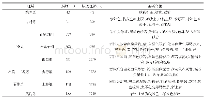 表1 DRT-03井地层系统划分及主要岩性