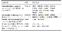 表2|差异基因KEGG通路富集分析