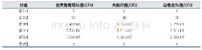 《表2 中和剂鉴定结果：过硫酸氢钾复合粉消毒剂性能研究及在防控新冠疫情中的应用》