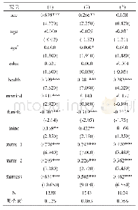 表5 文化消费对不同收入水平农村地区居民幸福感的提升效应