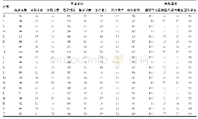 《表1 各项指标得分 (分)》