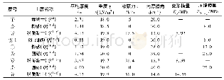 表1 岩土物理力学指标：某超浅埋暗挖大断面矩形地下通道地表沉降特性