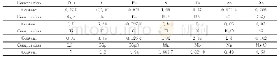 表1 浅部次生硫化矿石主要化学组分分析结果