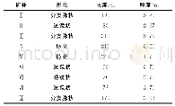 表1 铌钽矿体特征一览表