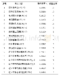 《表3 RP-TC评价体系各项指标权重》