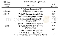 表3 CFRP和胶黏剂属性