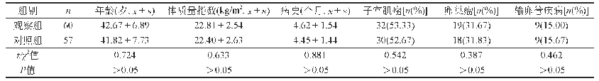 《表1 两组患者基本资料比较》