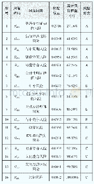 表9 风险指标分类：融资租赁企业海外并购风险评价研究——以渤海金控并购C2为例