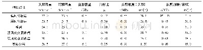 《表1 岩体物理力学参数》