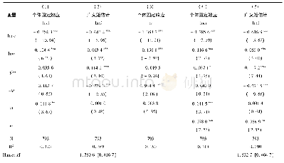 表6 环境规制的中介效应及内生性检验