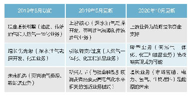 表1 近几年壳牌战略更新情况