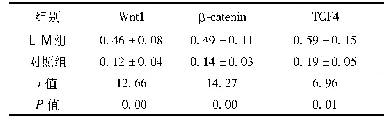 表2 He La细胞中Wnt/β-catenin信号通路蛋白表达(±s)