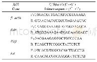表1 引物序列信息：蜂王浆主蛋白对围绝经期小鼠生殖功能的保护作用