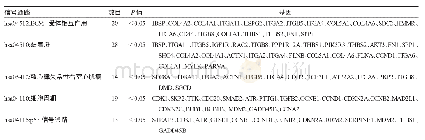 表3 HSC相关差异表达基因的KEGG通路分析