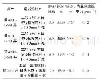 《表3 堵漏配方及承压效果》