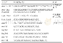 表2 引物序列：过表达dnaJ基因对鲍曼不动杆菌生物膜形成的影响