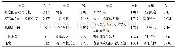 《表5 测量变量的多重共线性检验结果 (VIF值)》