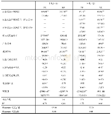 《表2 农业综合开发投资对农民收入的影响》