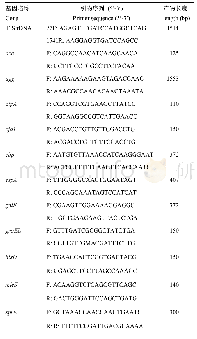 表1 PCR扩增引物：野猪粪便中乳酸菌的分离鉴定及特性研究