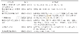 表4 过江隧道评价指标与评分标准