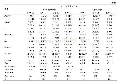 表5 稳健性检验:Tobit模型和安慰剂检验