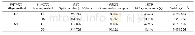 表6 不同耕作与播种方式下旱地小麦的产量及其构成因素