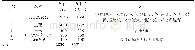 《表3 固定资产投资对比：大型水电企业电解水制氢经济可行性分析》