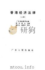 香港经济法律  （上册）     PDF电子版封面    国安 春生 