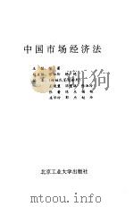 中国市场经济法   1996  PDF电子版封面  7563905588  张蕾主编 