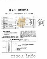 化学工程手册  附录三  常用材料表     PDF电子版封面    朱有庭 
