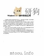 实用WINDOWS 3.1详解（ PDF版）