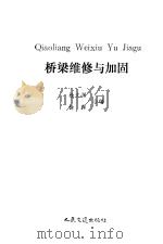 桥梁维修与加固   1989  PDF电子版封面  7114001983  杨文渊，徐〓编 