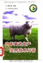 肉羊高效生产实用技术问答   1998  PDF电子版封面  7109051862  陈玉林主编 