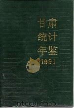 甘肃统计年鉴  1991   1991  PDF电子版封面  750370652X  甘肃省统计局编 