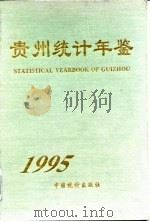 贵州统计年鉴  1995   1995  PDF电子版封面  7503718420  贵州省统计局编 