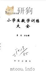 小学生数学训练大全   1995  PDF电子版封面  7501511810  鲁笛，洪金耀著 