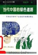 当代中国的绿色道路  市场经济条件下生态经济协调发展论   1994  PDF电子版封面  7216015703  刘思华著 