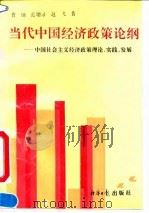 当代中国经济政策论纲-中国社会主义经济政策理论、实践、发展   1992  PDF电子版封面  7800365859  曹钢，范增录；赵飞 