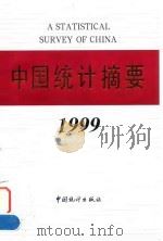 中国统计摘要  1999   1999  PDF电子版封面  750372918X  国家统计局编 