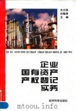 企业国有资产产权登记实务   1996  PDF电子版封面  7505810766  朱志刚，孙梅涛主编 