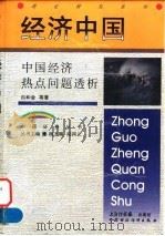 理论研究系列  经济中国  中国经济热点问题透析   1998年11月第1版  PDF电子版封面    白和金 
