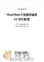 Visual Basic 6数据库编程24学时教程   1999  PDF电子版封面  7111072049  （美）（D.拉赫梅尔）Dan Rahmel著；刘成勇等译 