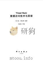 Visual Basic 数据访问技术与原理   1999年01月第1版  PDF电子版封面    朱玉玺 阚志刚 