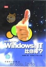 为什么我的Windows NT比你棒?   1999  PDF电子版封面  7508300556  胡嘉玺著；流星雨工作室改编 