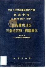 中华人民共和国地质矿产部地质专报  3  岩石矿物地球化学  第13号  川西藏东地区三民沉积-构造演化   1991  PDF电子版封面  7116008012  侯立玮编 