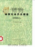 傣族社会历史调查  西双版纳之九   1988  PDF电子版封面  753670108X  《国家民委民族问题五种丛书》云南省编辑组编 