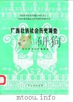 中国少数民族社会历史调查资料丛刊  广西壮族社会历史调查  第2册   1985  PDF电子版封面    广西壮族自治区编辑组 