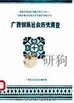 中国少数民族社会历史调查资料丛刊  广西侗族社会历史调查（1987 PDF版）