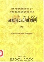 藏族社会历史调查  4   1989  PDF电子版封面  7223002719  西藏社会历史调查资料丛刊编辑组编 