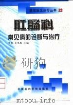 肛肠科常见病的诊断与治疗   1999  PDF电子版封面  7506720876  李权，连凤梅主编 